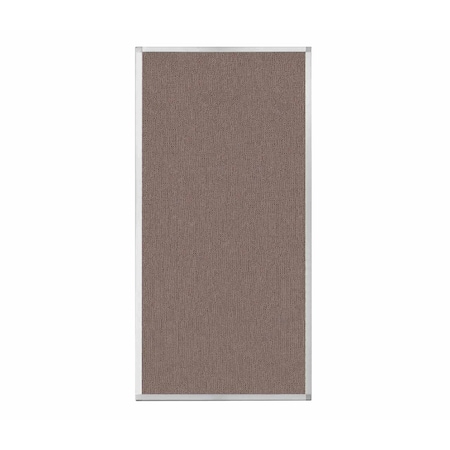 Versare Hush Panel Configurable Cubicle Partition 3' x 6' Latte Fabric 1852313